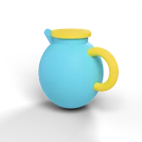 A clay jug