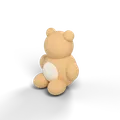 A clay plush toy