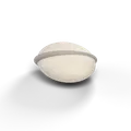 A clay sand pebble